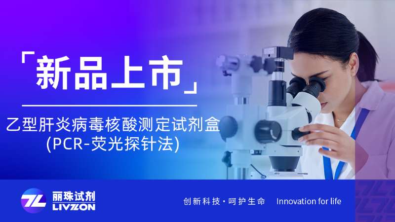 新品速報(bào) | 乙型肝炎病毒核酸測(cè)定試劑盒(PCR-熒光探針法)全新上市！